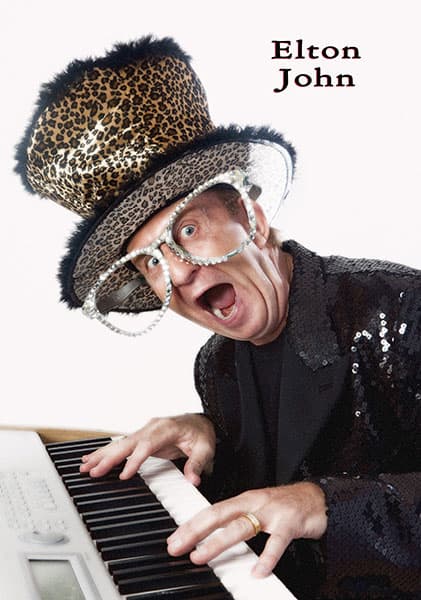 Jimmy Keys at the piano